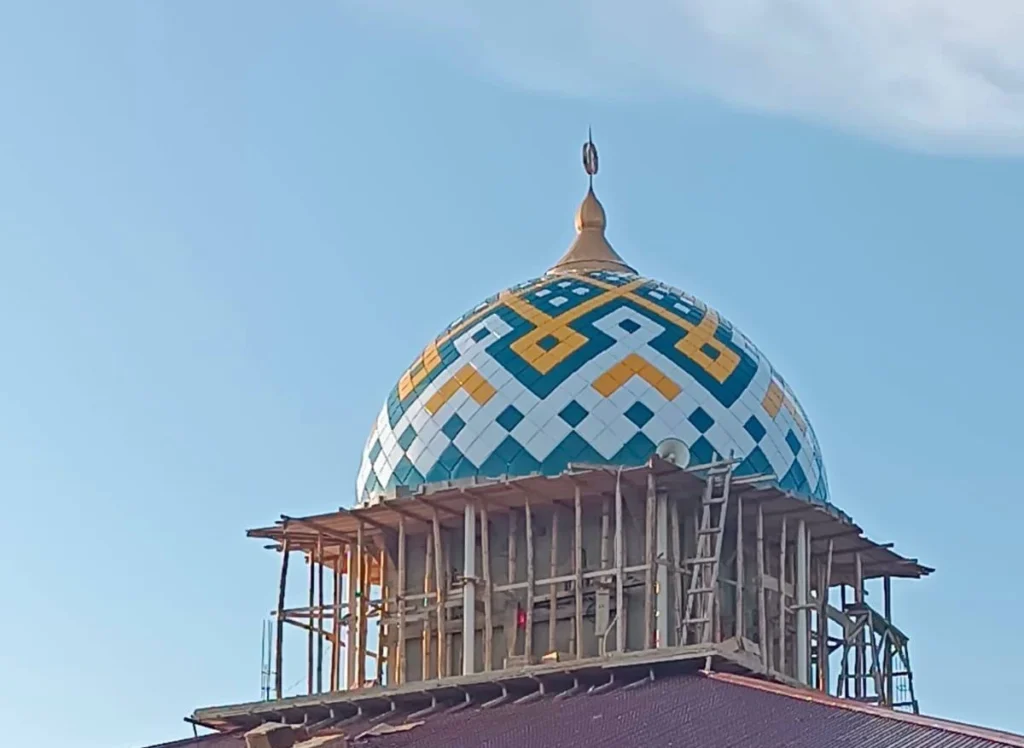 dokumen pribadi pembuat kubah masjid
